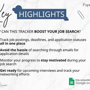 Job Application Tracker, Job Application Tracker Spreadsheet, Job Offer Google Sheets Template, Job Interview Planner, Job Interview Tracker, Automated Job Search Spreadsheet, Job Search Tracker, Job Planner Dashboard