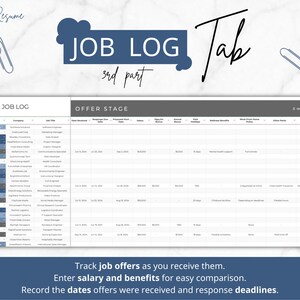 Job Application Tracker, Job Application Tracker Spreadsheet, Job Offer Google Sheets Template, Job Interview Planner, Job Interview Tracker, Automated Job Search Spreadsheet, Job Search Tracker, Job Planner Dashboard