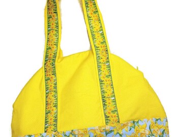 Daffodil Yellow Travel Bag