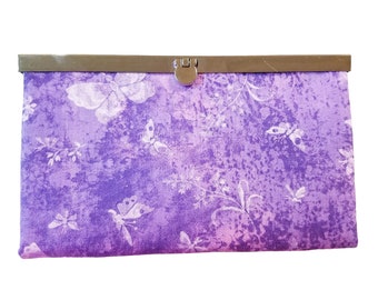 Diva Wallet Clutch Purse Butterfly