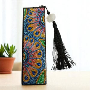 Sunflower Crystal Bookmark