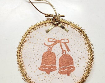 Christmas Bells Gold Ornament