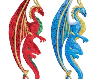 Dragon Bookmark Embroidered Lace