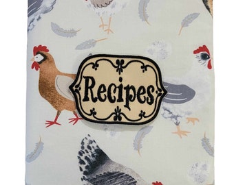 Couverture de livre de recettes de poulet ou couverture de livre de recettes