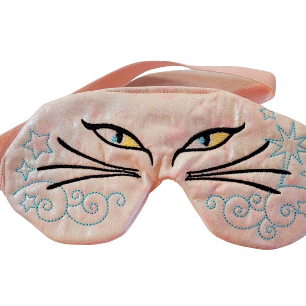 Cat Sleep Mask Etsy
