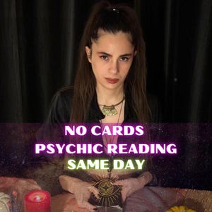 No Cards Psychic Reading-Accurate Same Day Psychic Insight-Honest Spiritual Guidance-Telepathic Energy Reading-Psychic Advice-Brutal Reading