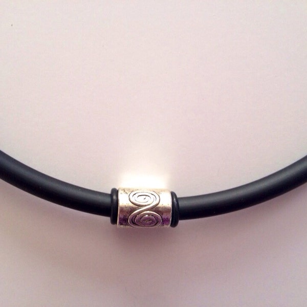 Rubber Necklace Etsy