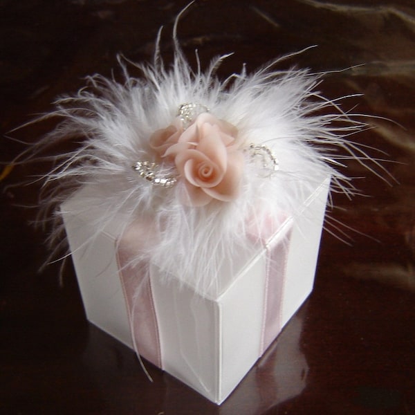 Wedding Favor Box design Favour Box Decor Ready to Use Set of 12 Made-to-Order