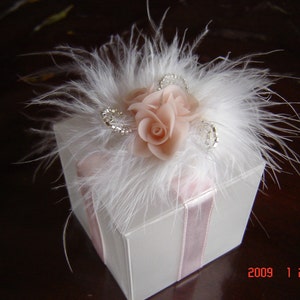 Wedding Favor Box design Favour Box Decor Ready to Use Set of 12 Made-to-Order image 4