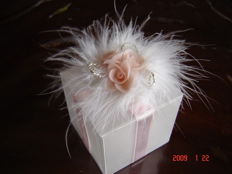 Wedding Favor Box design Favour Box Decor Ready to Use Set of 12 Made-to-Order image 4