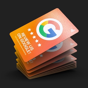 PVC NFC Google レビューカード