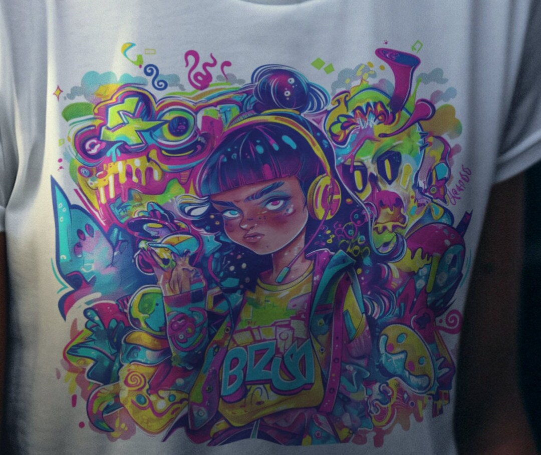 Valley Girl Tshirt Design PNG and JPEG Digital Download for