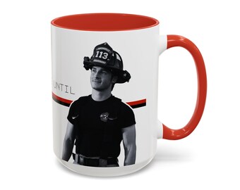9-1-1 Ryan Mug (15oz) | Don't Talk To Me Until I've Had My Coffee | 911 Ryan | Ryan Hart | Michael Provost | Firefighter Mug