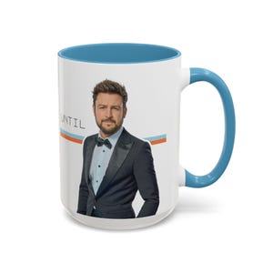 Tyler Hynes Mug (15oz) Don&#39;t Talk To Me Until I&#39;ve Had My Coffee, Hallmark, Christmas Movie, Hallmark Actor, Three Wise Men