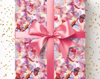 Cherry Blossom Wrapping paper: Sakura Gift Wrap