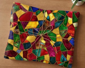 Stained Glass Wrapping paper: Decorative Gift Wrap