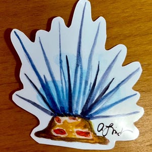 Sticker stekelige cactus