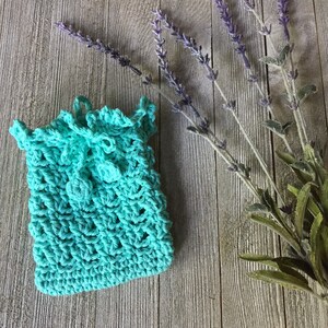 Set of 2 PDF crochet patterns, Soap saver patterns 1 and 2, Soap pouch, Soap bag, DIY crochet image 5