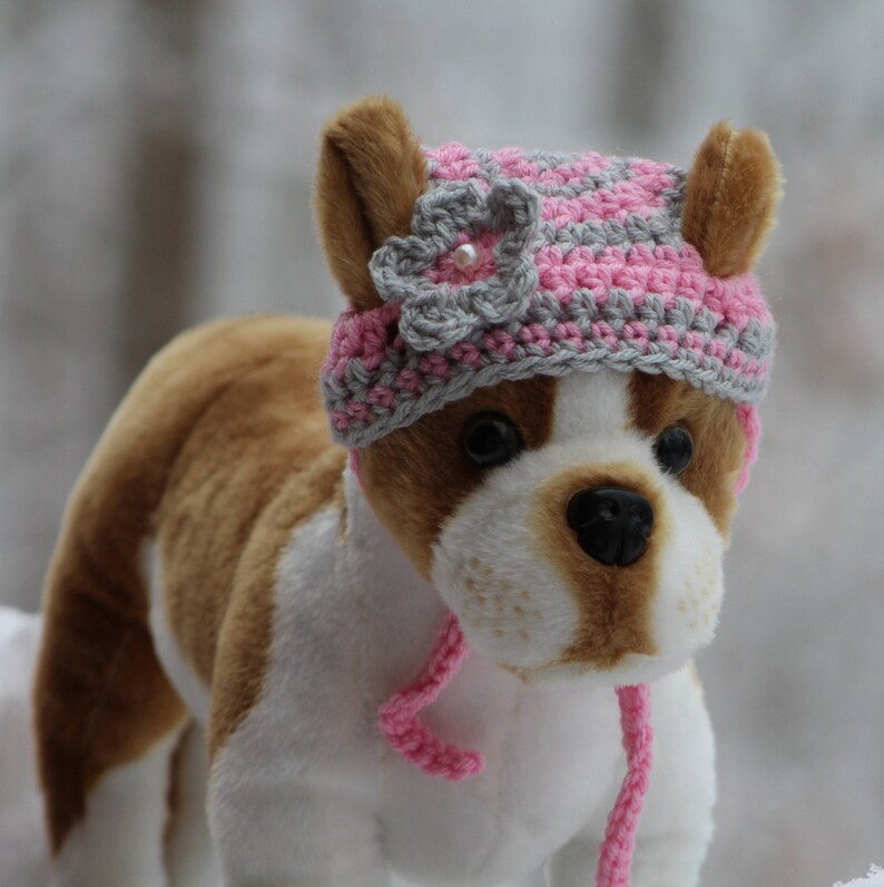 PDF crochet pattern, BamBam Pup Hat, Best selling crochet, Puppy dog crochet hat, 6 sizes, XXS thru XL sizes, Pattern 5 image 4