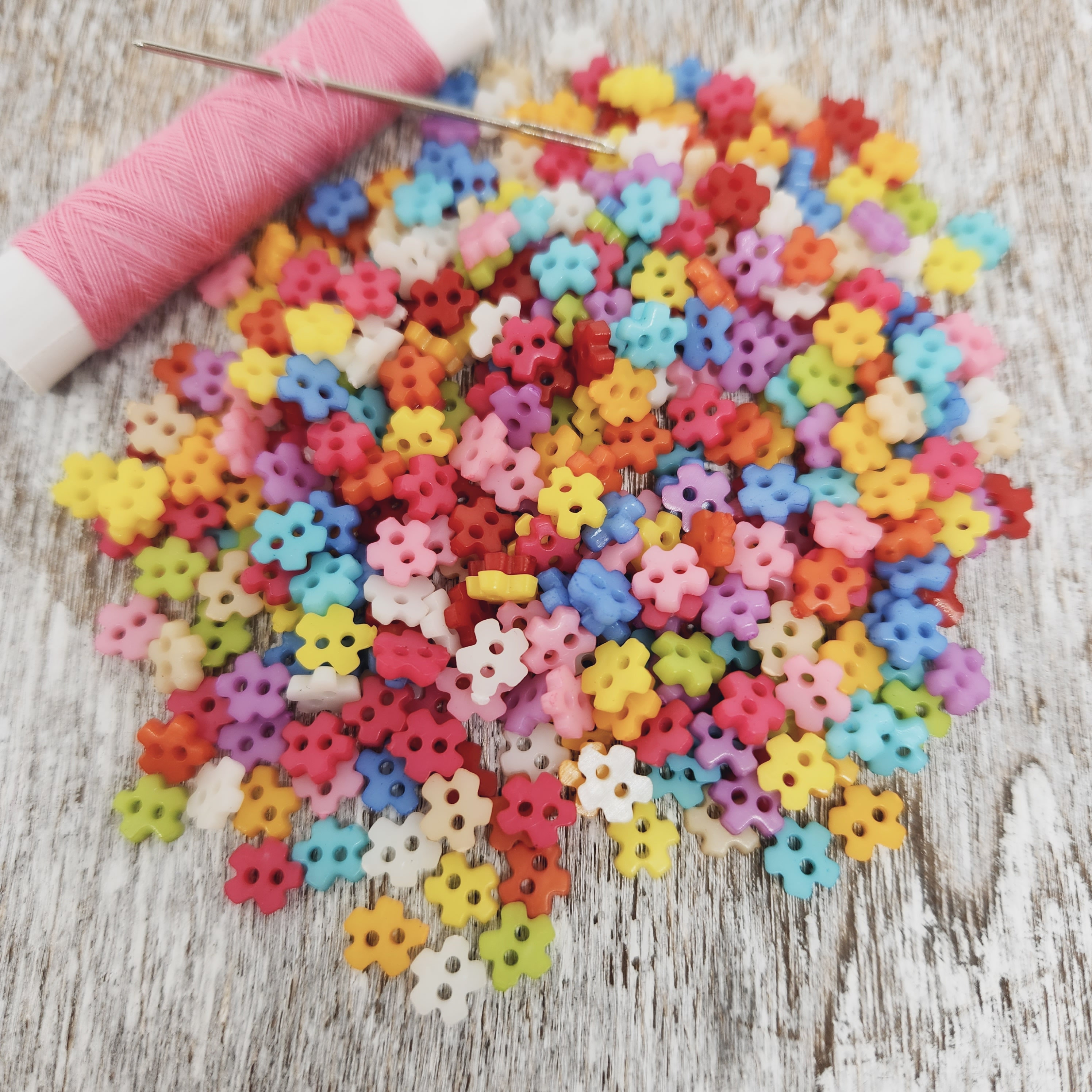 1/4 6mm Tiny Buttons Mini Micro Buttons for Small Doll Clothes