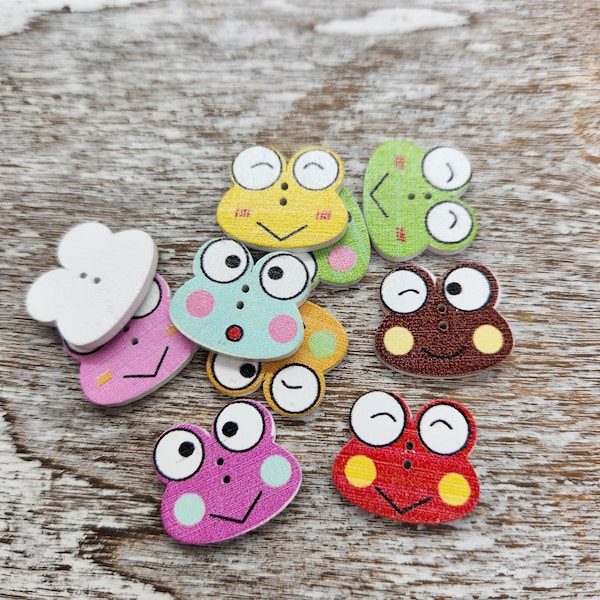 Frog Buttons - Etsy