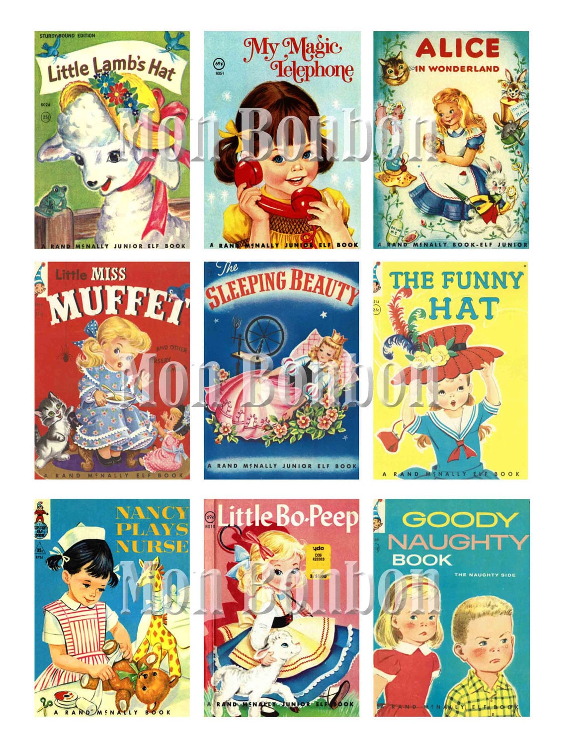 Vintage Childrens Book Covers