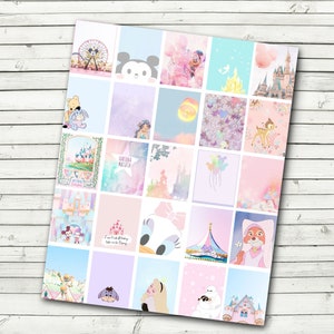 Pastel Planner Sticker Sheet - Pastel Planner Stickers - Print at Home- Digital - fits Erin Condren Life Planner - Instant Download