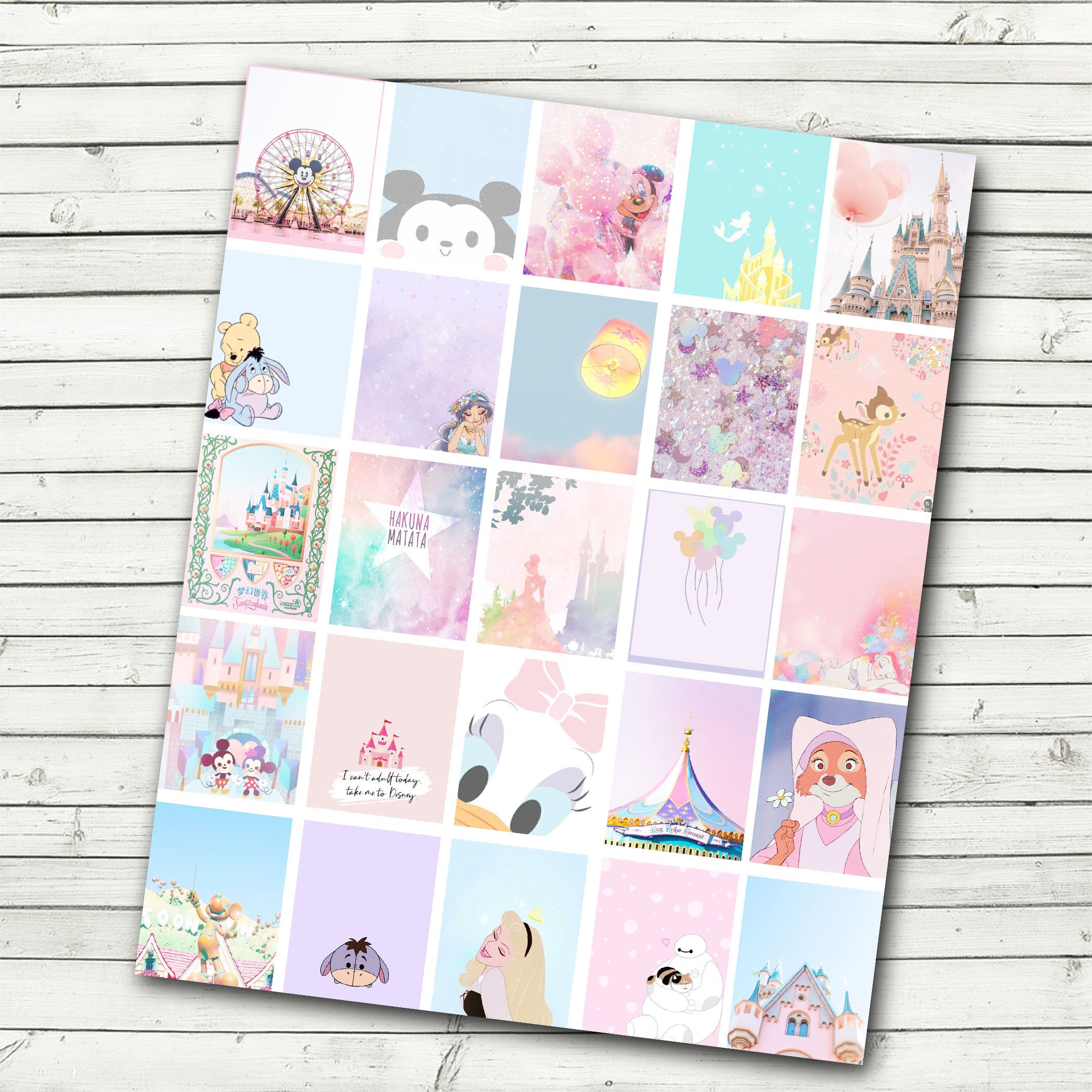 Pastel Planner Sticker Sheet Pastel Planner Stickers Print | Etsy