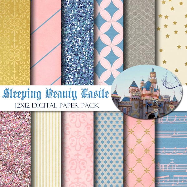 Sleeping Beauty Castle Disneyland Wallpaper Etsy