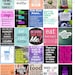 Fitness and Diet Motivation Stickers for Life Planners and Journals - Motivational Stickers - Printable Stickers - fits Erin Condren Planner 