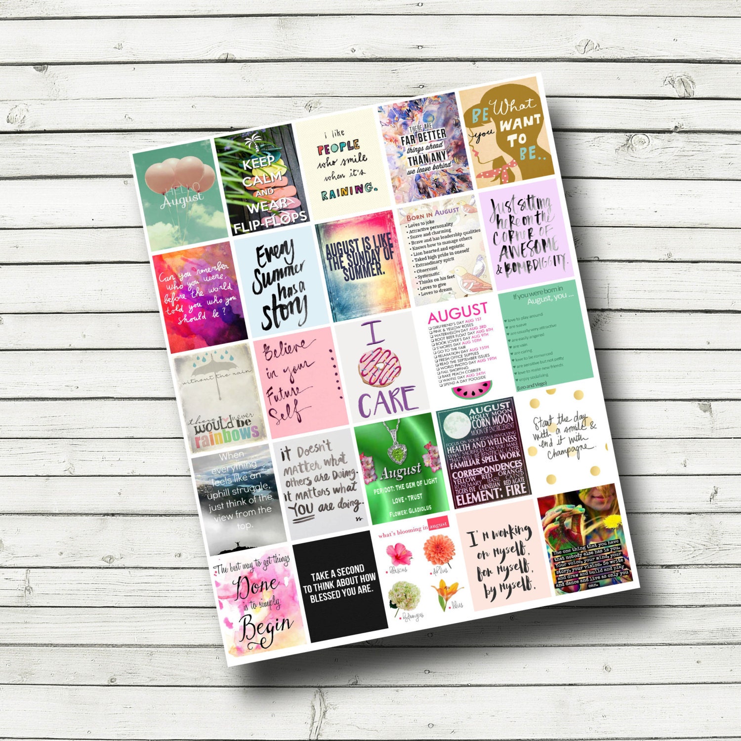 Printable Planner Text Stickers Quotes Stickers Stickers for Planner Cool  Stickers Motivation Stickers 