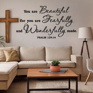 You are Fearfully and Wonderfully Made {Table Cross} You are Fearfully and Wonderfully Made {Table Cross}