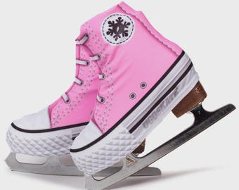 Schlittschuh / Rollschuh-Schuhüberzieher (pink)