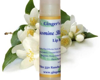 Jasmine Blossom Tea Lip Balm with natural Jojoba and Mango Butter