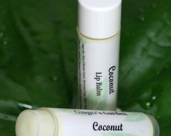 Cream of Coconut Lip Balm with Mango Butter