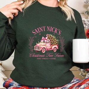 Christmas Tree Farm Sweatshirt, Family Christmas, Christmas Funny Party Sweatshirt, Christmas Sweatshirt