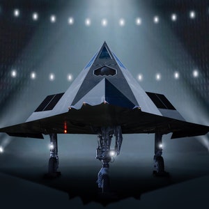 F-117 Nighthawk Lockheed Martin Skunk Works Stealth Fighter