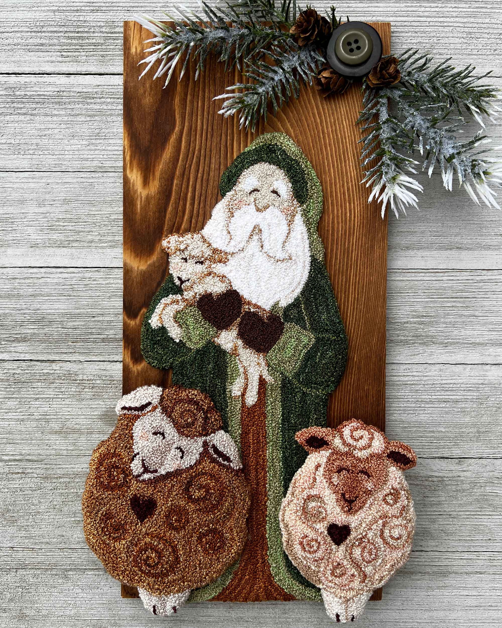The Shepherd - Punch Needle PDF Pattern - Digital Download - Christmas ...