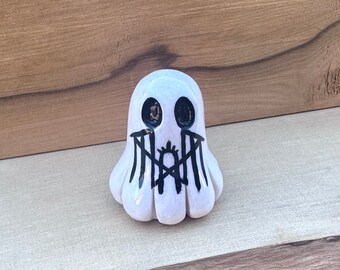White Sleep Token Inspired Spooks Fan Art - Ready to Ship - Band Fan Art Ghost