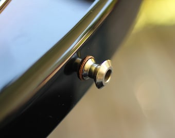 Leather Guitar Strap Button Washers