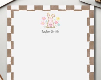 Bloc de notas personalizado para rellenar la cesta de Pascua / Papel de regalo para celebraciones