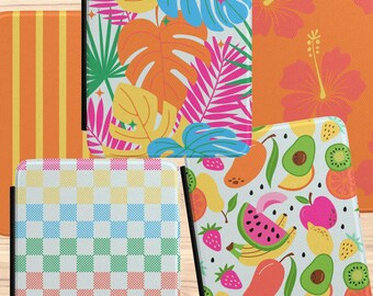 Funda para Kindle Paperwhite Colorsoft Funda personalizada para lector electrónico Diseño tropical con ambiente veraniego / Envoltorios de celebración