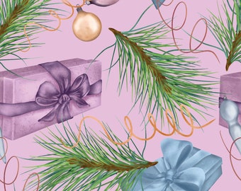 Water Color Gift Wrap