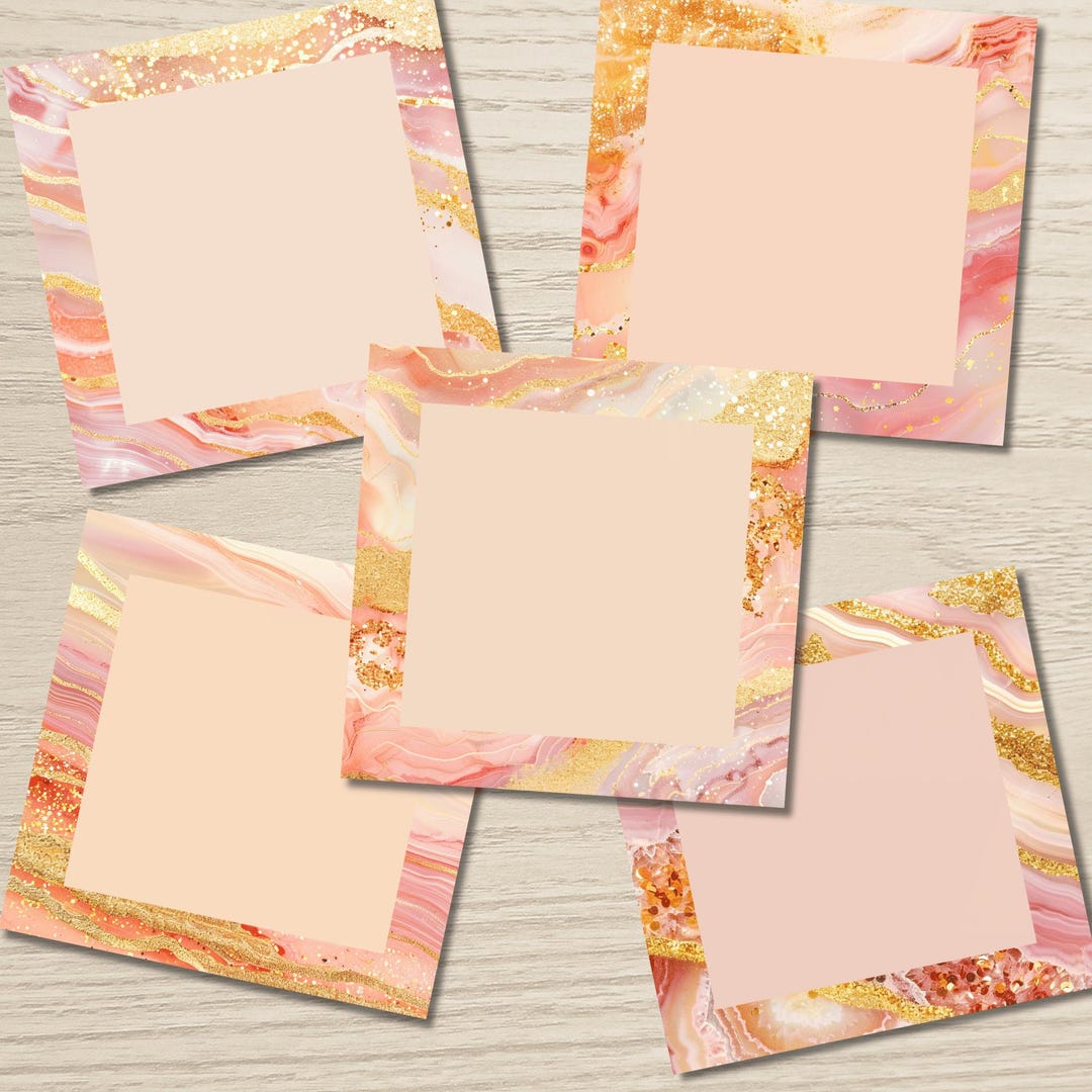 Personalized Marble Post-it Note Pads, Office Stationery - Etsy