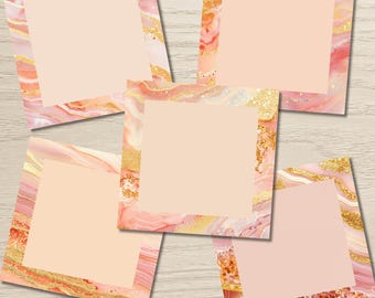Bloc-notes personnalisés Papeterie de bureau | Wraps de célébration