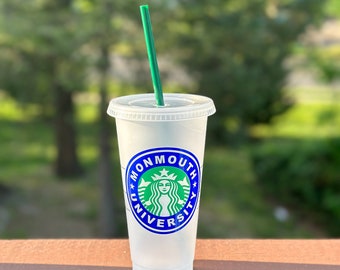 College or School Starbucks Cold Cup I Graduation Gift I Graduate