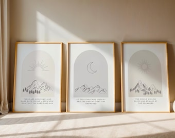 Paquete de pósteres de Acotar I Trono de cristal Cita de Maasverse Impresión de estilo inspirado en el universo de Sarah J Maas Descarga digital minimalista de Booktok