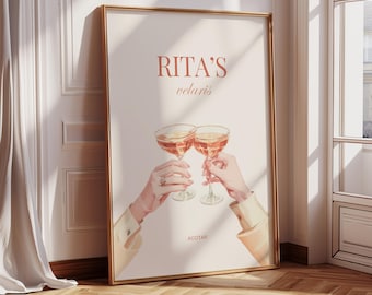 Rita's Bar Acotar Digital Prints | Acotar Poster Velaris I Aesthetic Bookish Print | A Court of Thorns and Roses I Booktok I Feyre I Rhysand