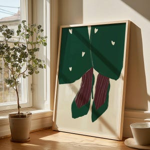 Trendy Women’s Shoe Art Poster: Modern Feminine Artwork for Dressing Rooms_788 image 8