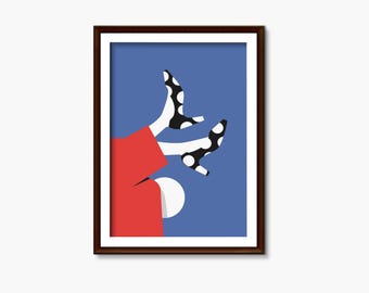 Trendy Woman Shoe Art Poster: Modern Feminine Artwork Print_822